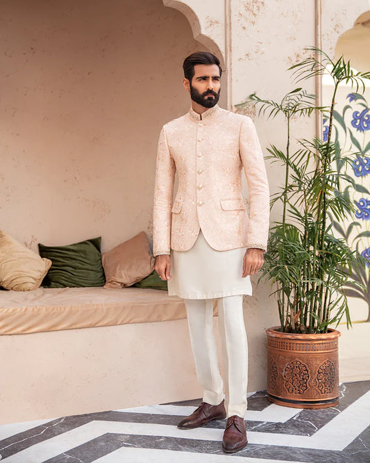 Faiza Saqlain Demir Prince Coat Suit