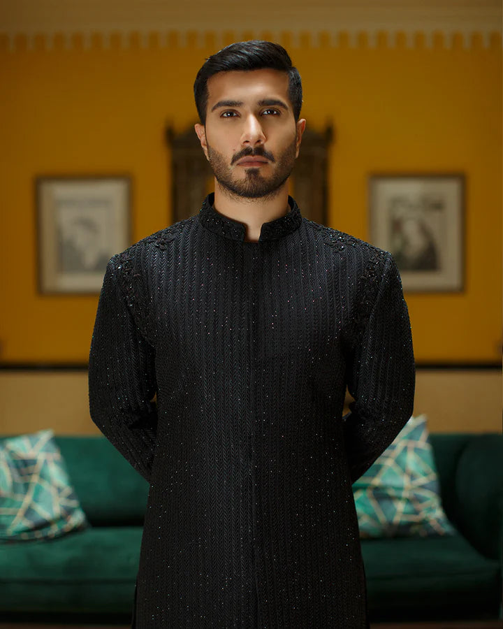 Faiza Saqlain Burak Sherwani