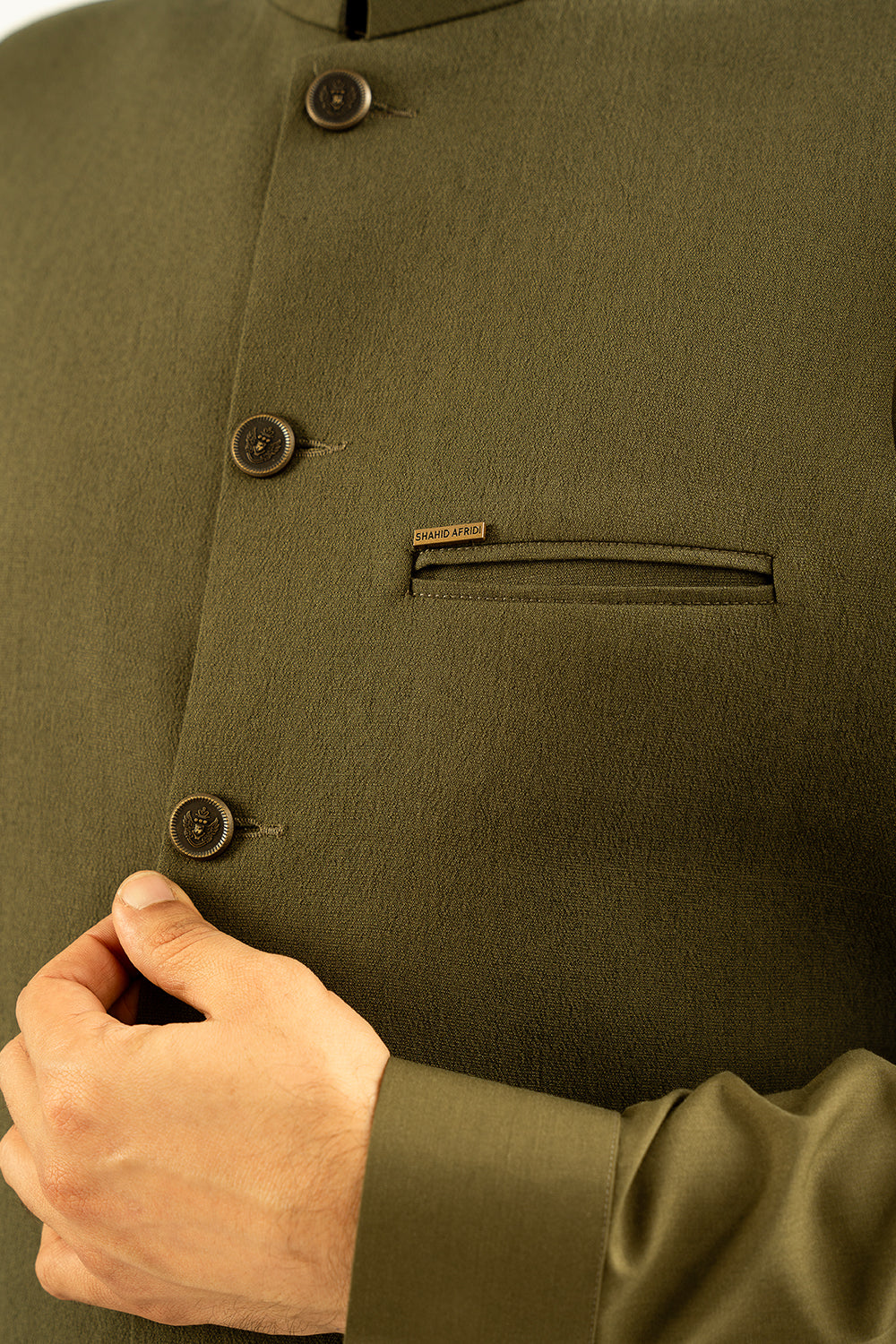 Olive Green Limited Edition Waistcoat