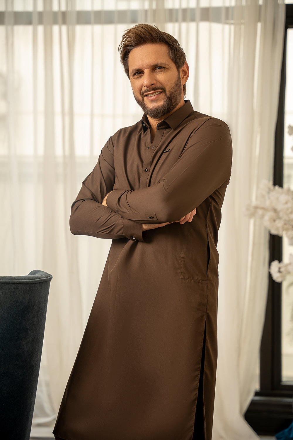 Chocolate Brown Limited Edition Kameez Shalwar