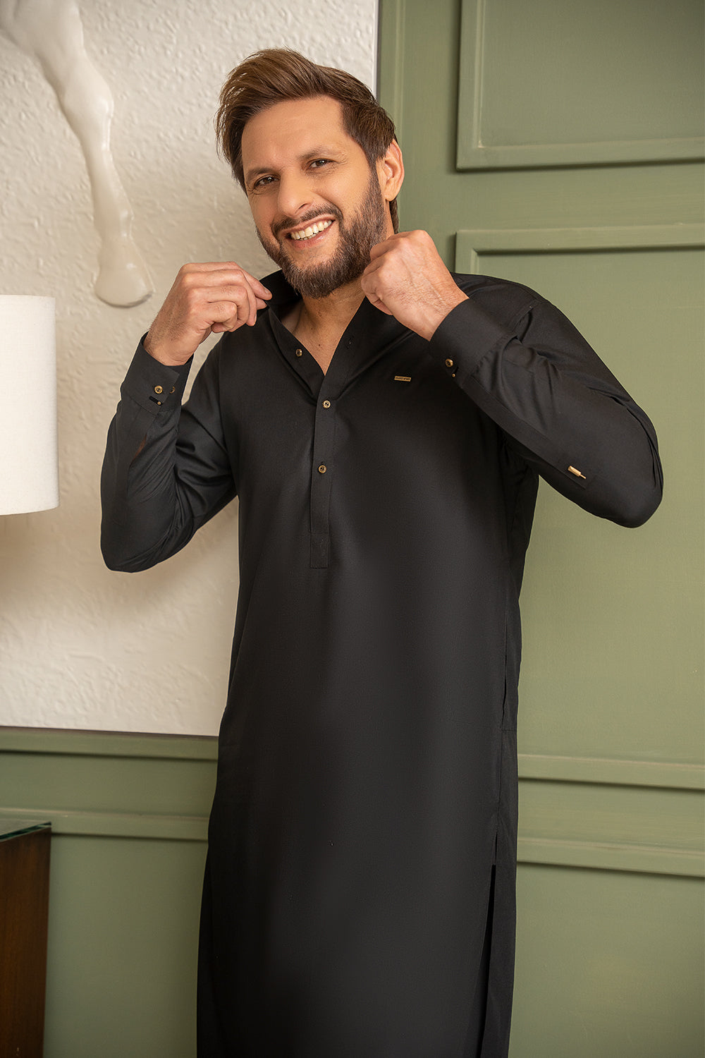 Black Limited Edition Kameez Shalwar