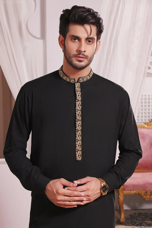 TGM Black Plague Kameez Shalwar