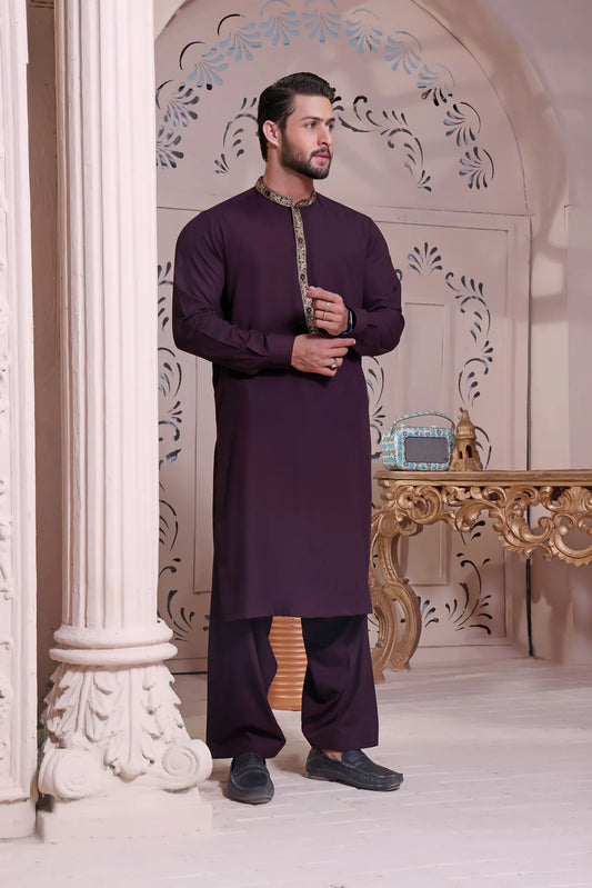 TGM Guinea Plum Kameez Shalwar