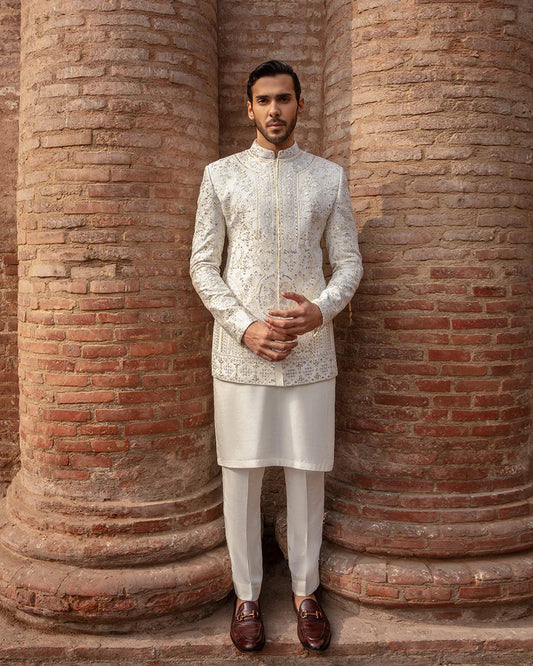 Faiza Saqlain Zeki Prince Coat Suit