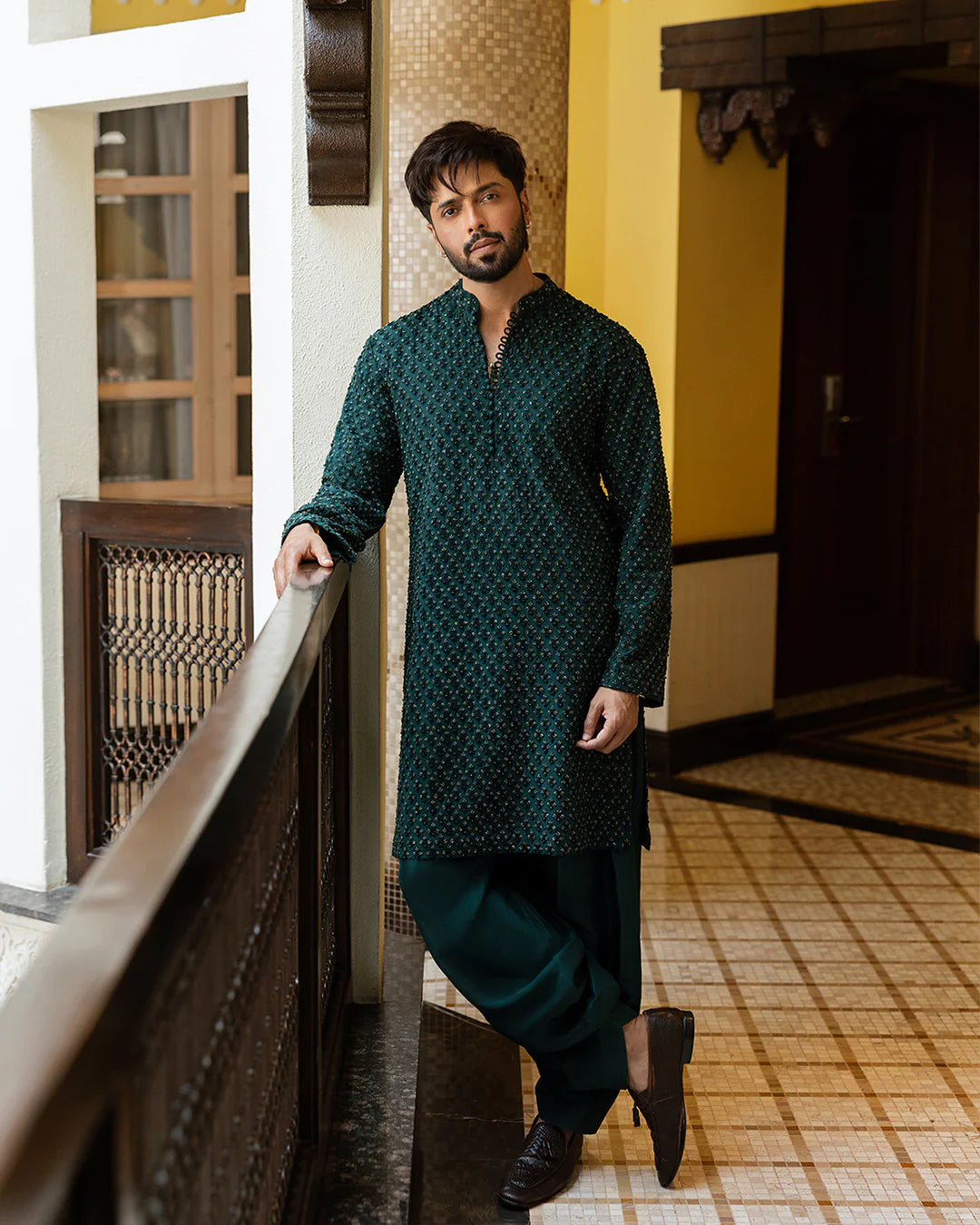 Faiza Saqlain Taavi Kameez Shalwar