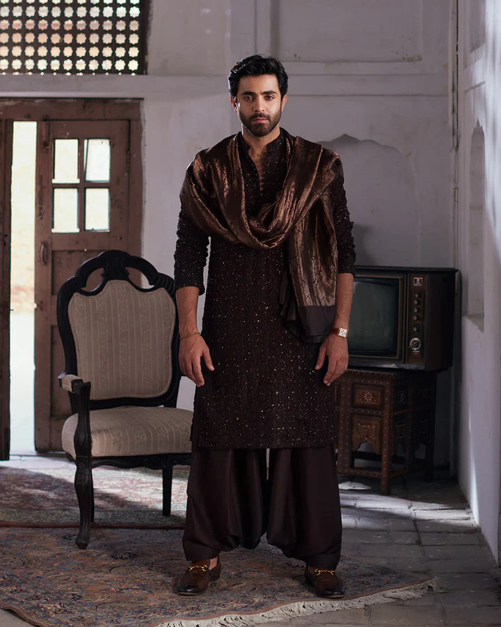 Faiza Saqlain Vikal Kameez Shalwar