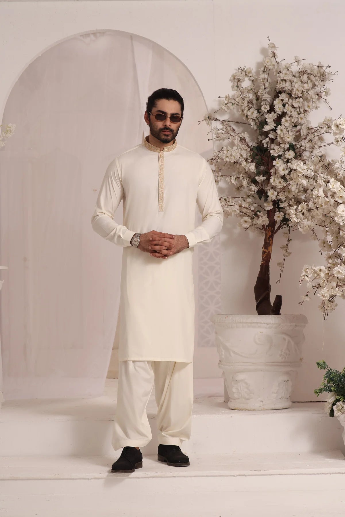 TGM Creamy Confection Kameez Shalwar