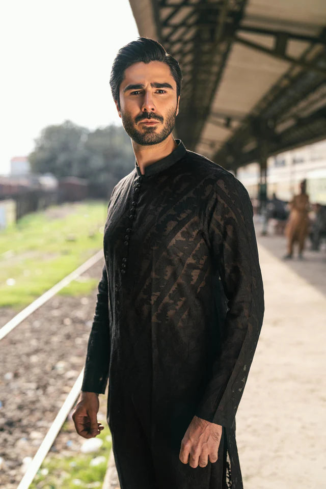 Humayun Alamgir Qamash Kurta Pyjama