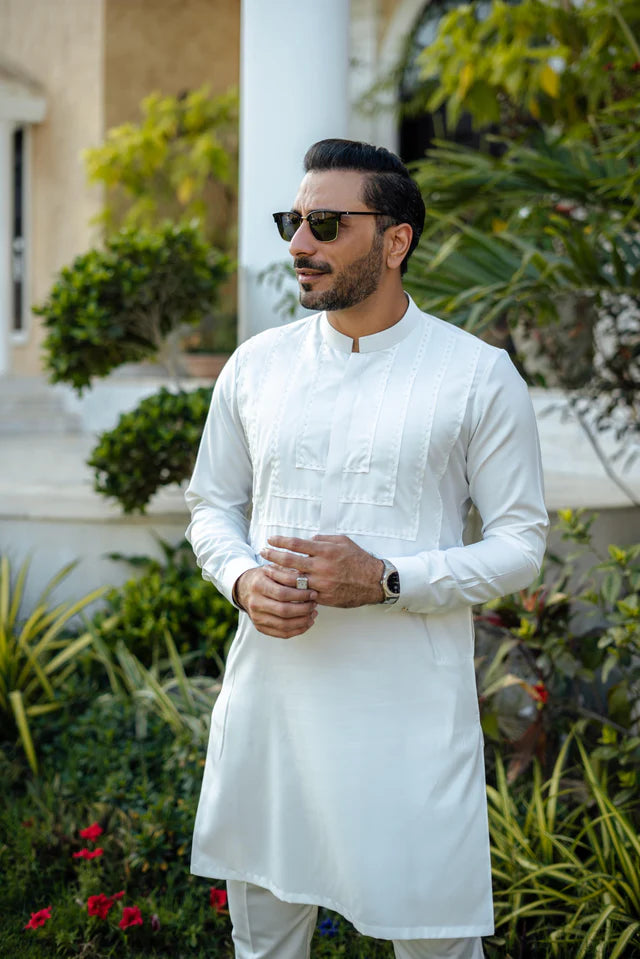 Humayun Alamgir Beads Boski Kurta Pyjama