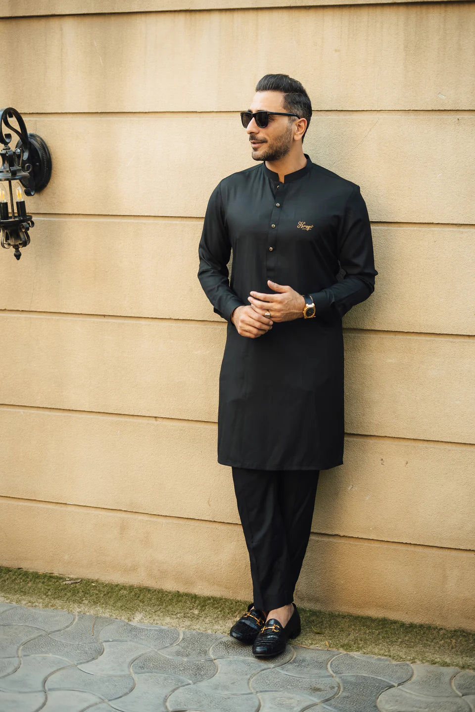 Humayun Alamgir Classic Boski Kurta Pyjama