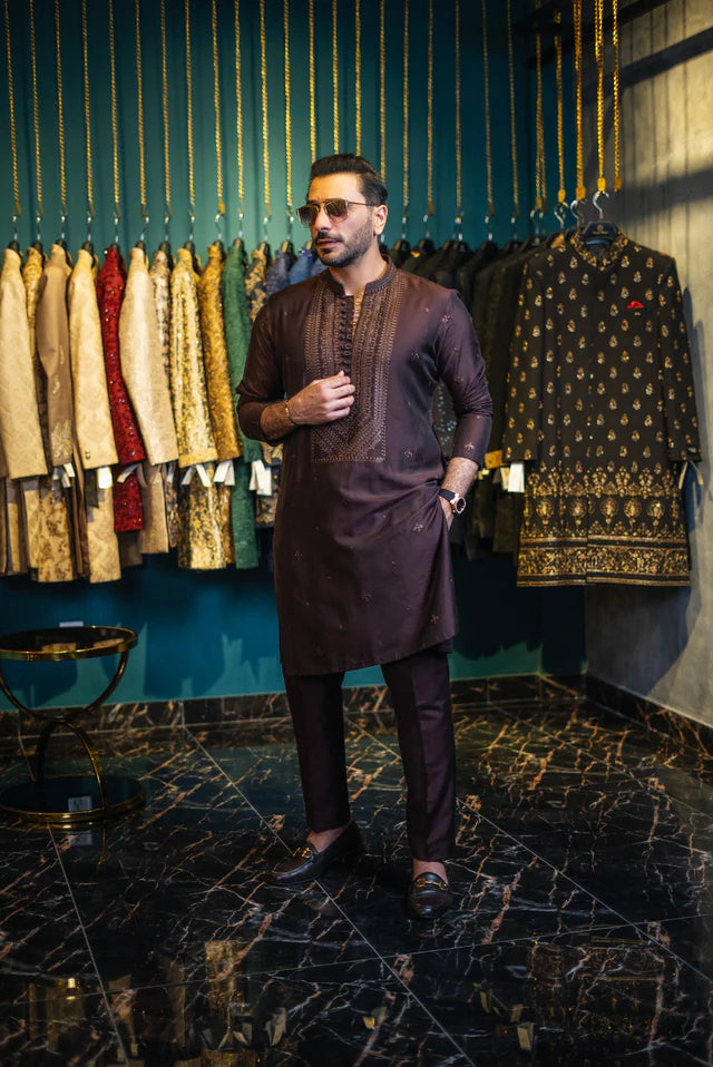 Humayun Alamgir Kalamkaar Kurta Pyjama