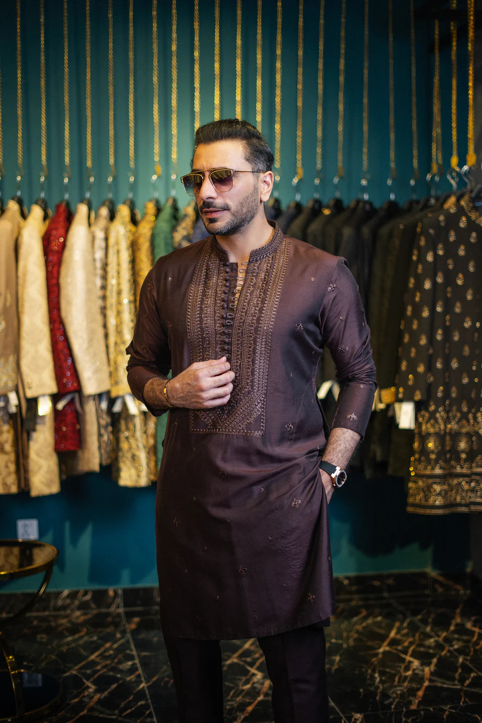 Humayun Alamgir Kalamkaar Kurta Pyjama