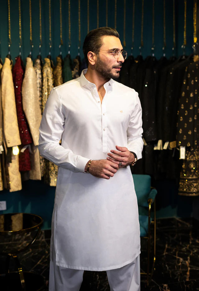 Humayun Alamgir Egyptian Cotton Kameez Shalwar