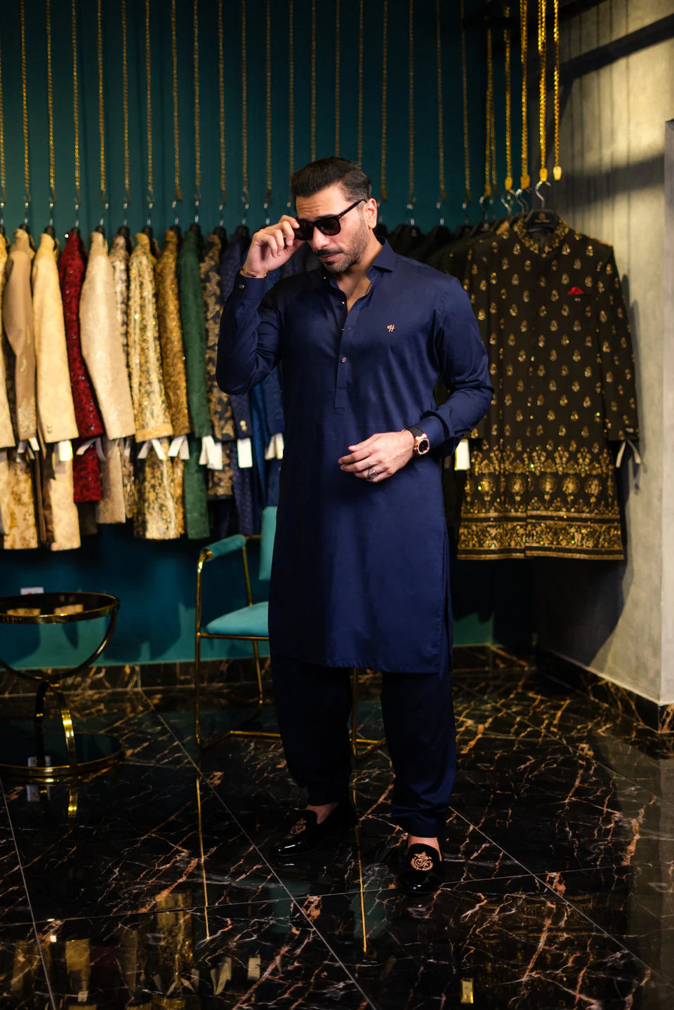 Humayun Alamgir Egyptian Cotton Kameez Shalwar