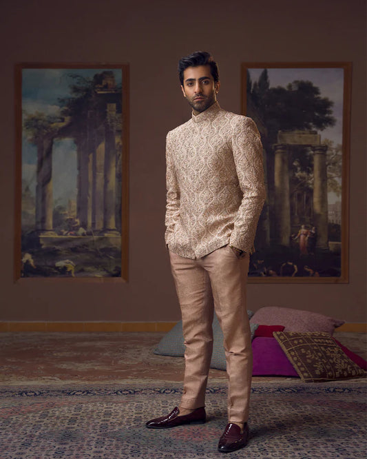 Faiza Saqlain Murad Prince Coat Suit