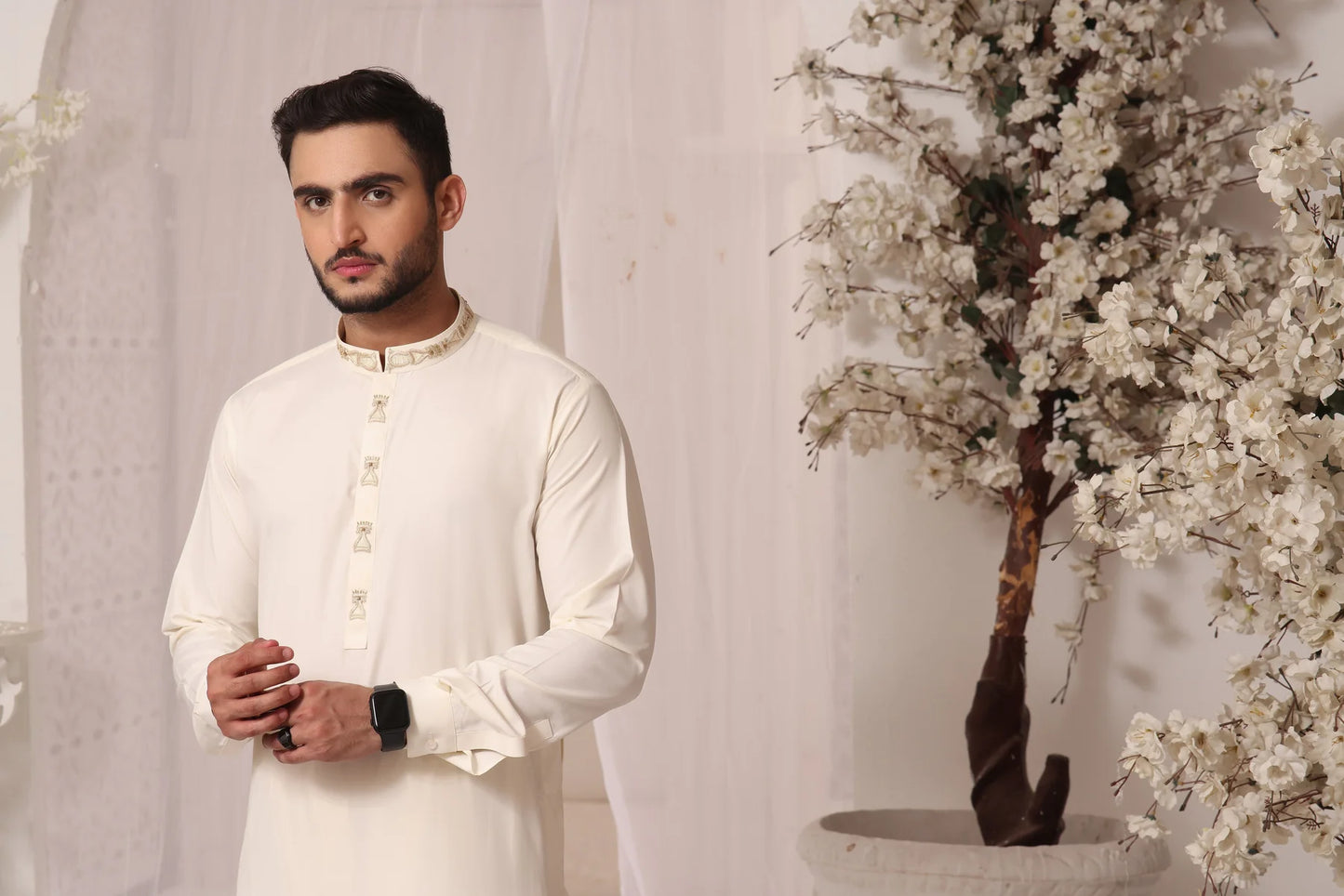 TGM Vanilla Velvet Kameez Shalwar