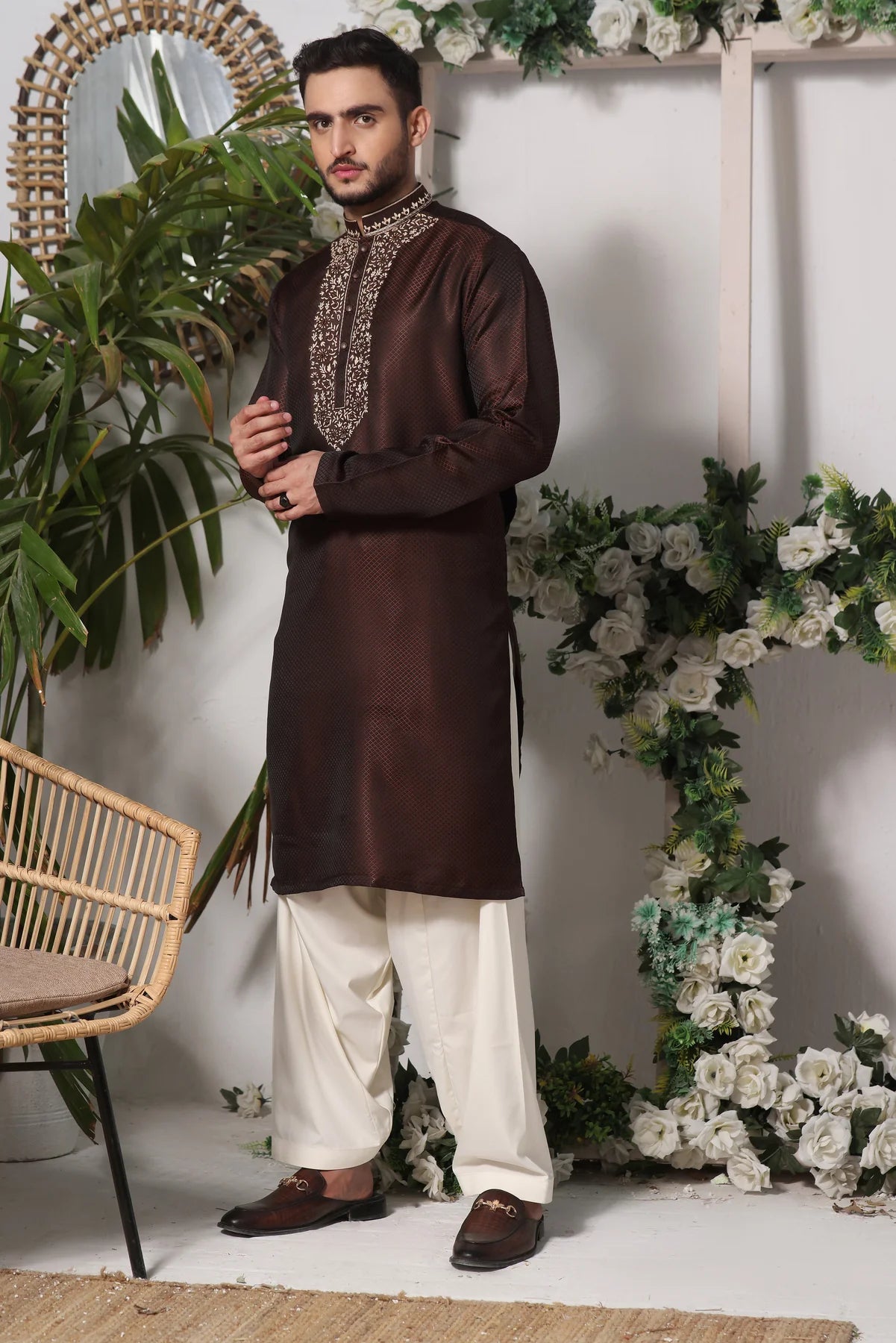 TGM Walnut Wonder Kameez Shalwar